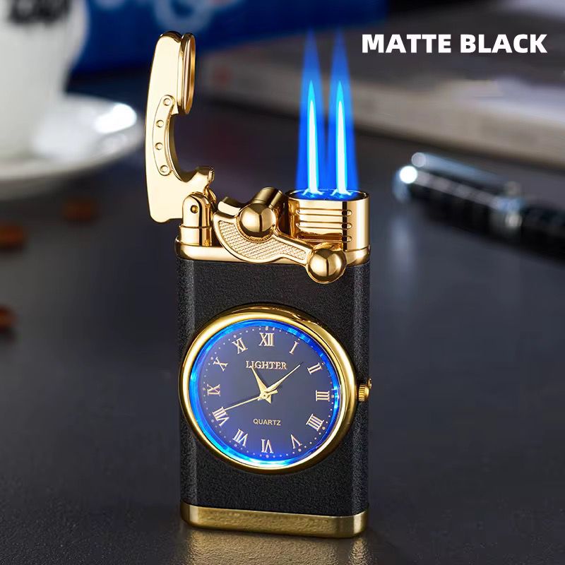 Double flame lighter