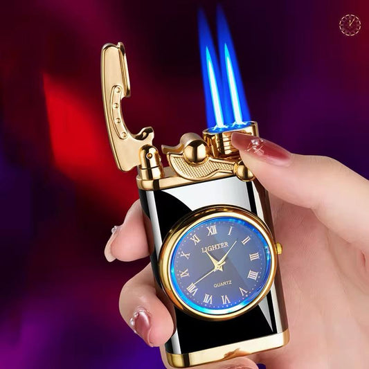 Double flame lighter